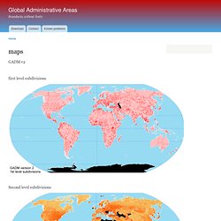 Global Administrative Areas