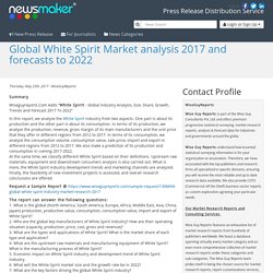 Global White Spirit Market analysis 2017 and forecasts to 2022