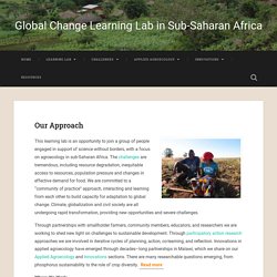 Global Change Learning Lab in Sub-Saharan Africa