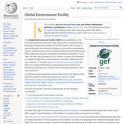 Global Environment Facility