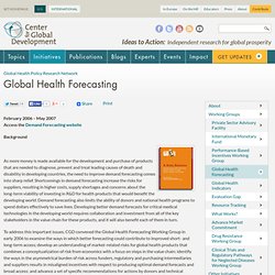 Global Health Forecasting