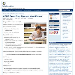 CCNP Exam Prep Tips and Must Knows