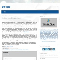 Why Search Engine Optimization Matters