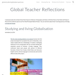 globalstudentsglobalperspectives - Global Teacher Reflections