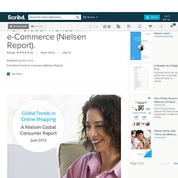 Full Global Trends in e-Commerce (Nielsen Report).