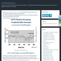 150 NON-Global Warming Graphs From 2017 Pummel Claims Of Unusual Modern Warmth