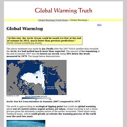 Global Warming Information