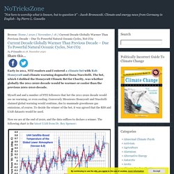 Current Decade Globally Warmer Than Previous Decade – Due To Powerful Natural Oceanic Cycles, Not CO2