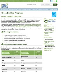 Green Globes: The Green Building Initiative