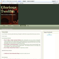 Glorious Twelfth: Tutorials