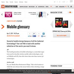Mobile glossary