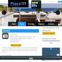 CEMAR, Gloucester GL4 3GG, business services