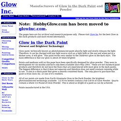 Glow in the Dark Paint