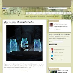 Glowing Firefly Jars