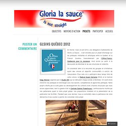 Gloria La Sauce Is Not Straight
