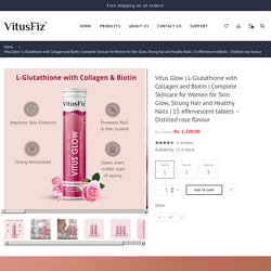 L-Glutathione with Collagen and Biotin