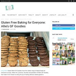 Gluten Free Baking for Everyone: Allie's GF Goodies