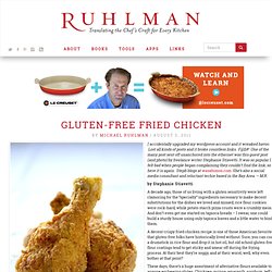 Wasabimon Shares a Gluten-Free Fried Chicken Recipe