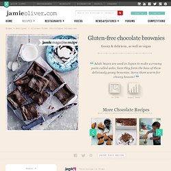 Gluten-free chocolate brownies