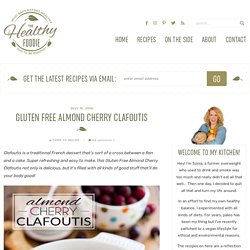 Gluten Free Almond Cherry Clafoutis