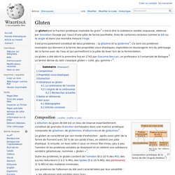 Gluten Wikipedia