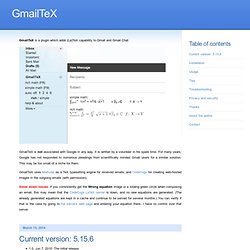 GmailTeX