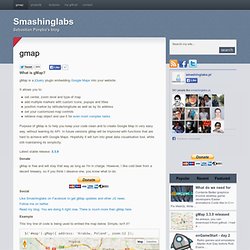 gmap : Smashinglabs