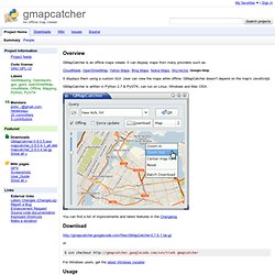 gmapcatcher - An offline map viewer