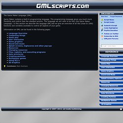 in maker language language tutorial gml game a language programming built contains maker game