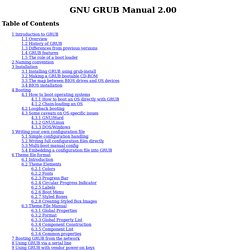 GRUB Manual 2.00~rc1