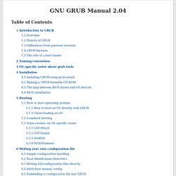 GNU GRUB Manual 2.04