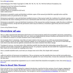 GNU Make - Overview of @code{make}