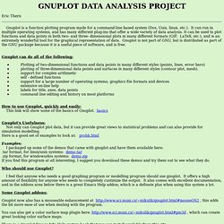 GNUPLOT - Graphic Data Analysis
