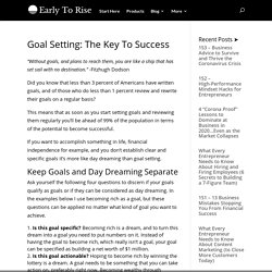 Goal Setting: The Key To Success