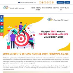 Simple Steps To Set And Achieve Your Personal Goals