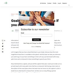 Goals Step 2: What happens if you don't set goals - The Life Explorer