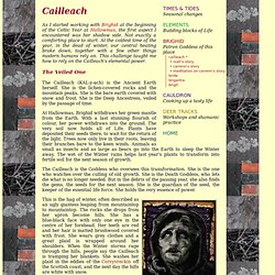 Goddess - Cailleach