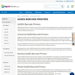 Godex Barcode Printers Online Sale