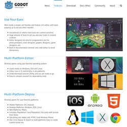 Godot Engine – Features