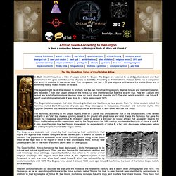 Gods of the Dogon Tribe Africa