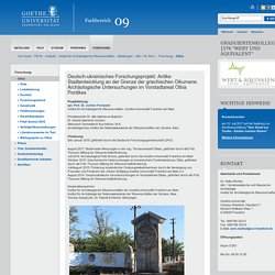 Goethe-Universität — Olbia