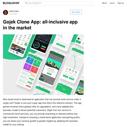Gojek Clone App: all-inclusive app in the market
