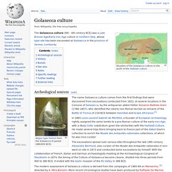 Golasecca culture - Wikipedia, the free encyclopedia