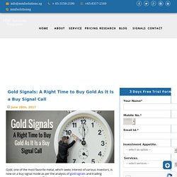 Gold Signals