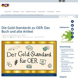 Gold-Standard zu OER: Das Buch und alle Artikel
