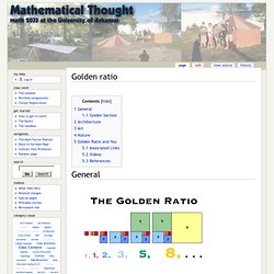 Golden ratio - Math2033
