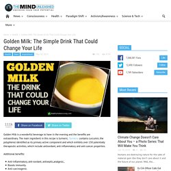 Golden Milk: The Simple Drink That Could Change Your Life