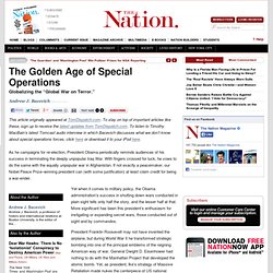 The Golden Age of Special Operations