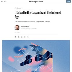 Michael Goldhaber, the Cassandra of the Internet Age